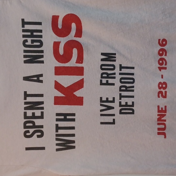 Retro STYLE Remake(2016) KISS XS Pink/Red Ringer Tshirt - Picture 7 of 13